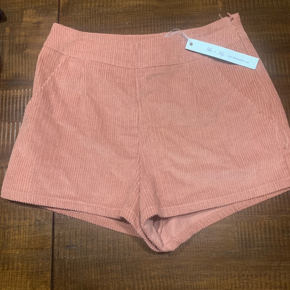 She+Sky Corduroy Shortz